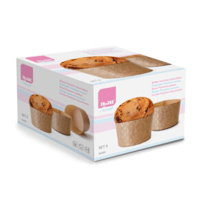 PANETTONE-VORM,18x11,5CM, 5TK/PK