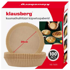 KUUMAÕHUFRITÜÜRI KÜPSETUSPABERID, 20CM