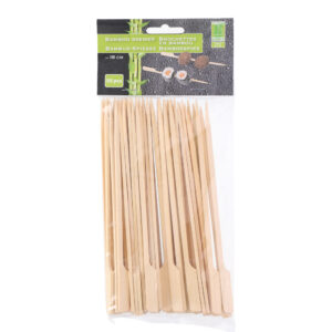 KOKTEILITIKUD, 18 CM,  50 TK/PK, BAMBUS