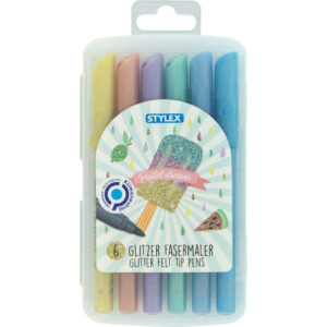 SÄDELEVAD MARKERID, 6TK, PASTELSED